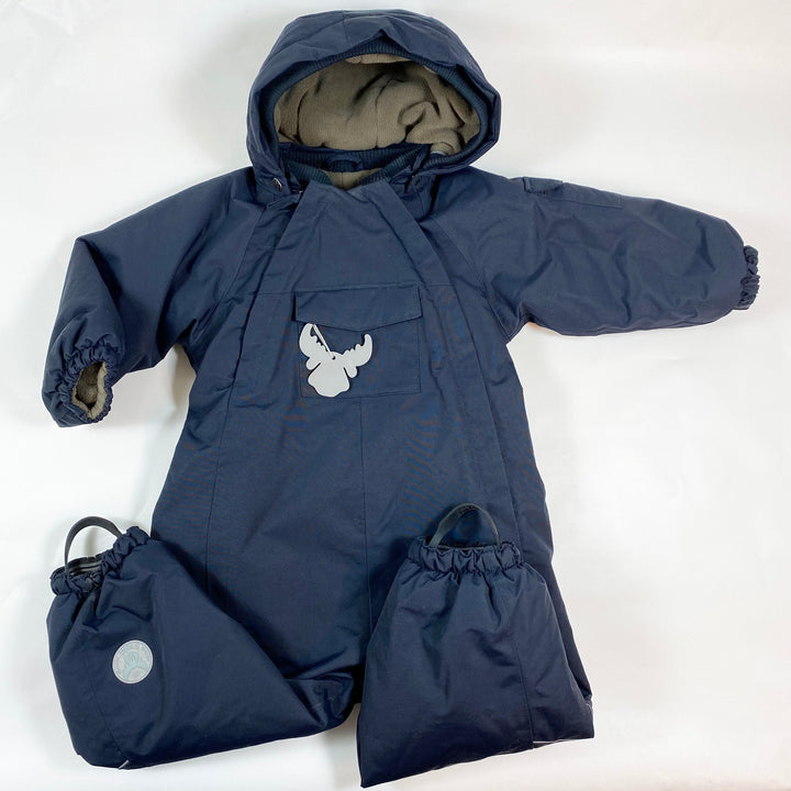 Wheat dark navy fleece-lined winter overall 18M/86 1