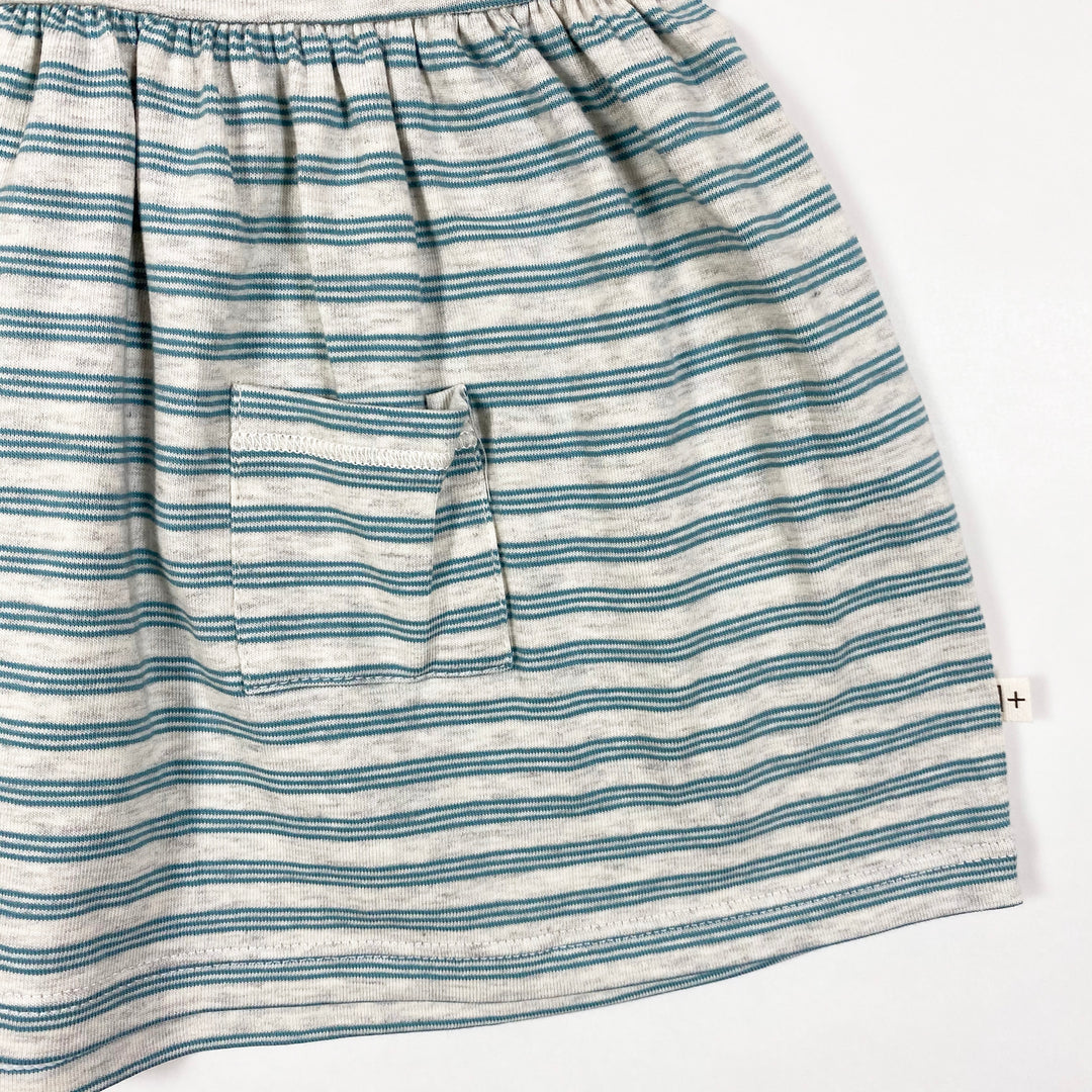 1+ in the Family grasse mint striped dress Second Season 9M