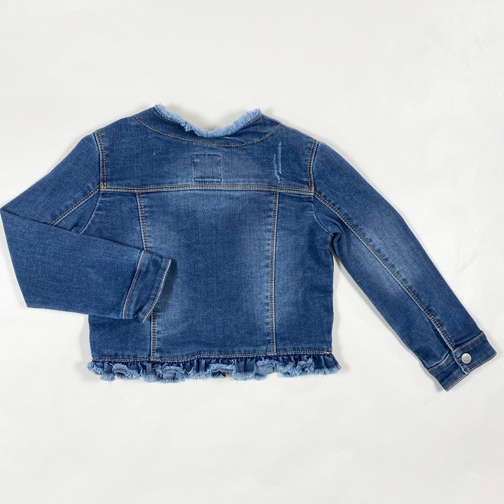 Mayoral daisy denim jacket 4Y/104 3