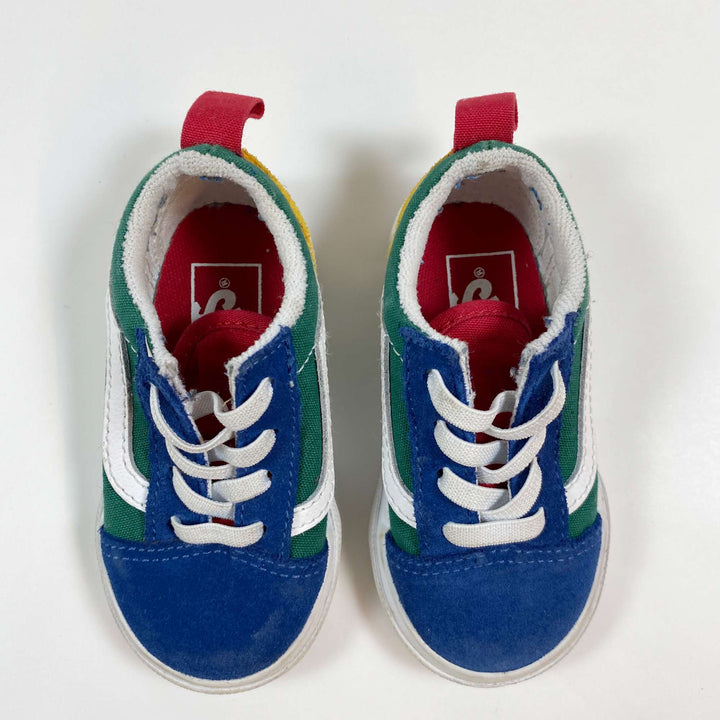Vans colour block suede sneakers 21.5 2