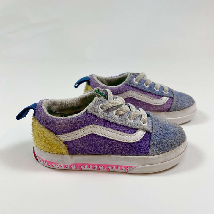 Vans colour block terry sneakers 22.5 1
