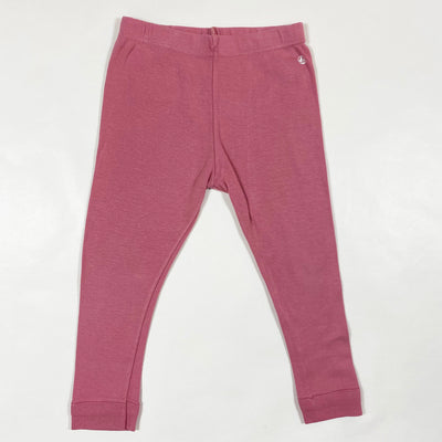 Petit Bateau pink leggings  18M/81 1