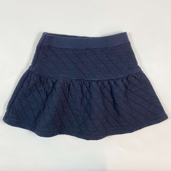 Petit Bateau navy quilted skirt 8Y/128 3
