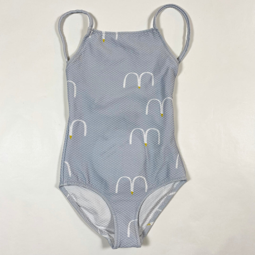 Bobo Choses pale blue birds swimsuit Second Season 2-3Y 1