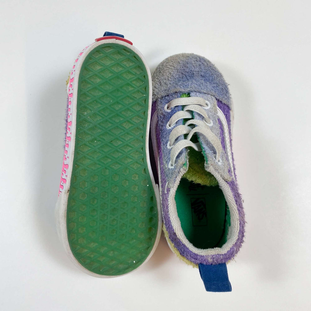 Vans colour block terry sneakers 22.5 3