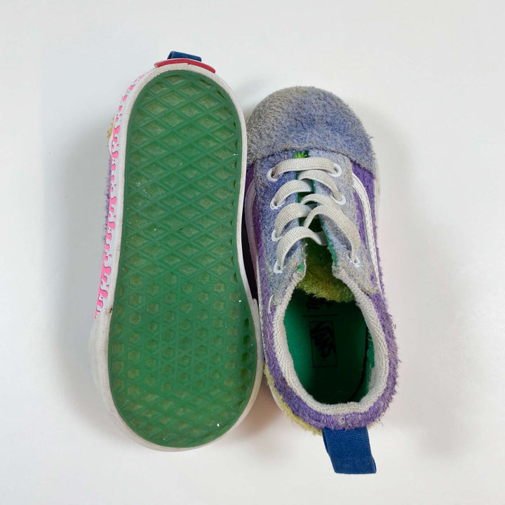 Vans colour block terry sneakers 22.5 3