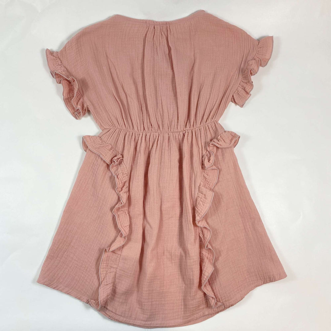 Jellymade pink Delta organic cotton muslin dress  10Y (runs small) 4