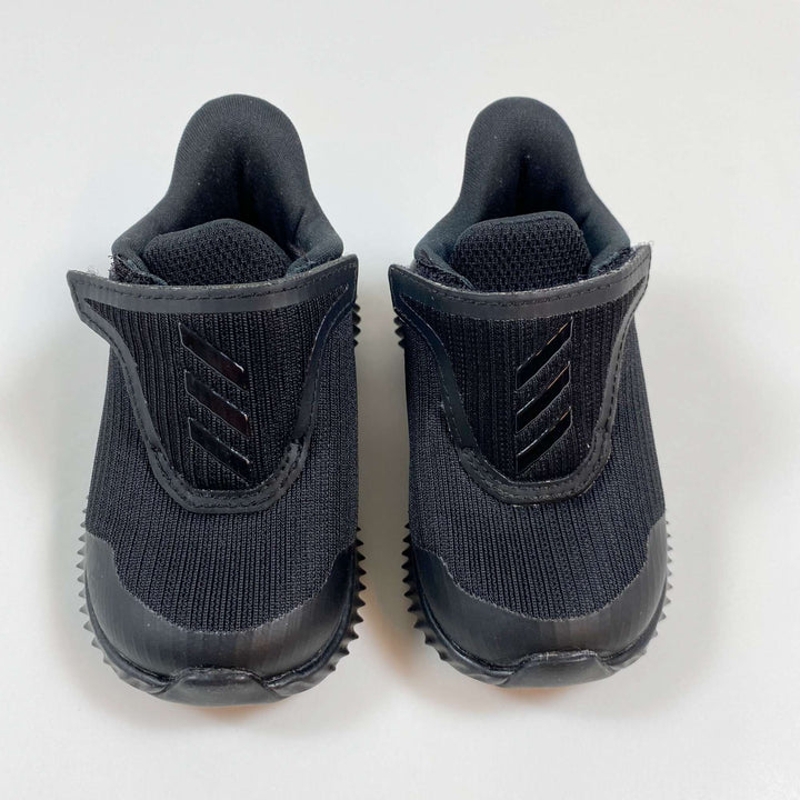 Adidas black Ortholite sneakers 19 3