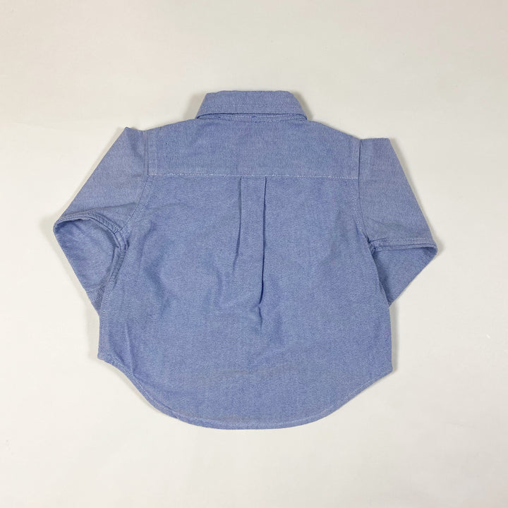 Ralph Lauren light blue heavy cotton shirt 9M
