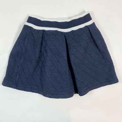 Petit Bateau blue quilted skirt 6Y/116 1