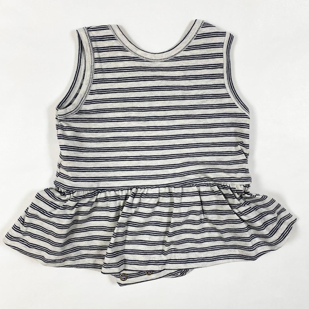 1+ in the Family ceret dark navy striped body dress Second Season 18M