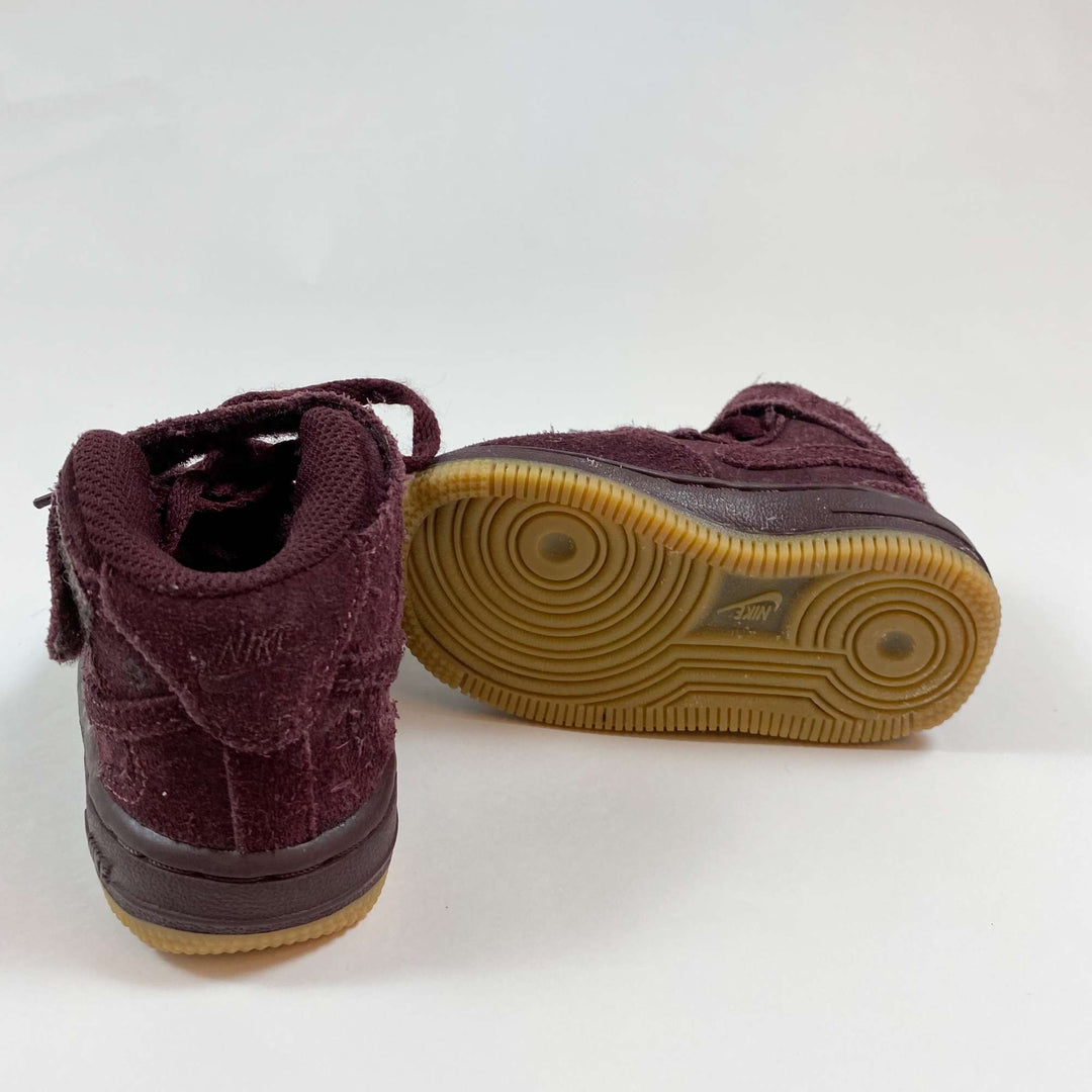 Nike burgundy suede Court Borough sneakers 21 2