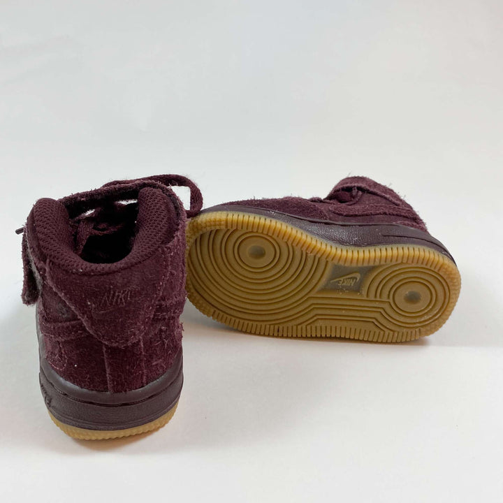 Nike burgundy suede Court Borough sneakers 21 2