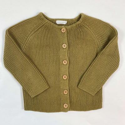Jamie Kay olive knitted cardigan 1Y 1