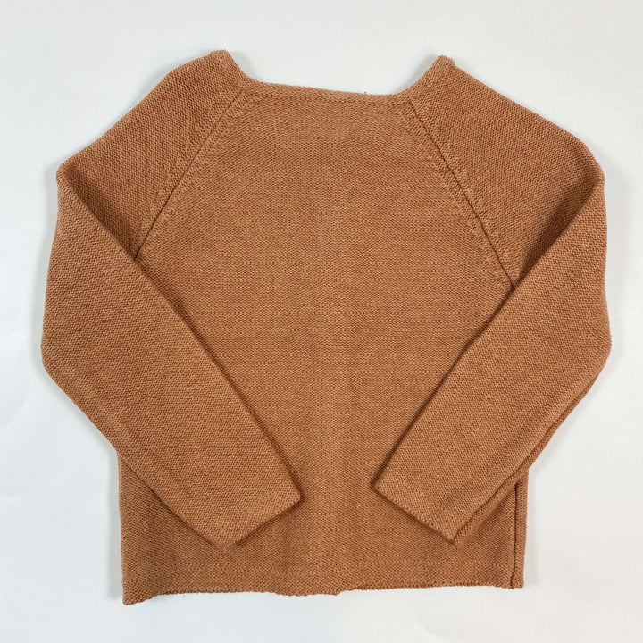 Jamie Kay rust knitted cardigan 3Y 2