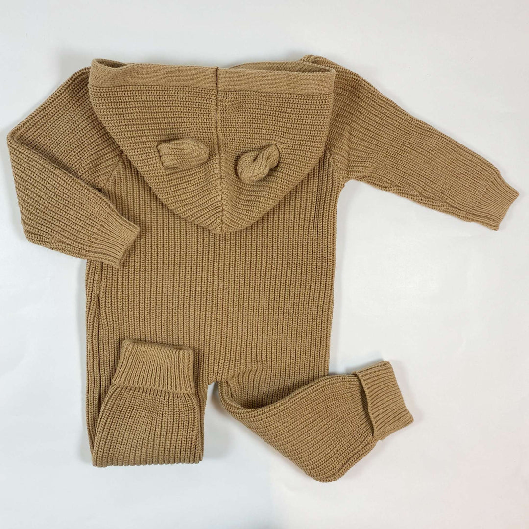Jamie Kay soft brown heavy knit jumpsuit 2Y 3
