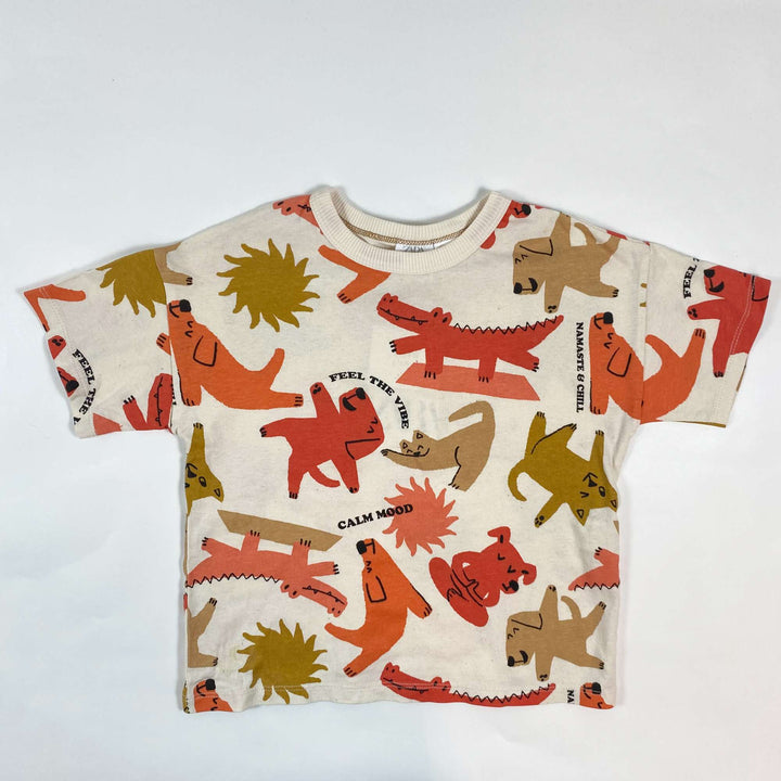 Zara dog print t-shirt Second Season 2-3Y/98 1