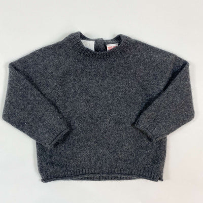 Zara dark grey cashmere sweater 9-12M/80 1