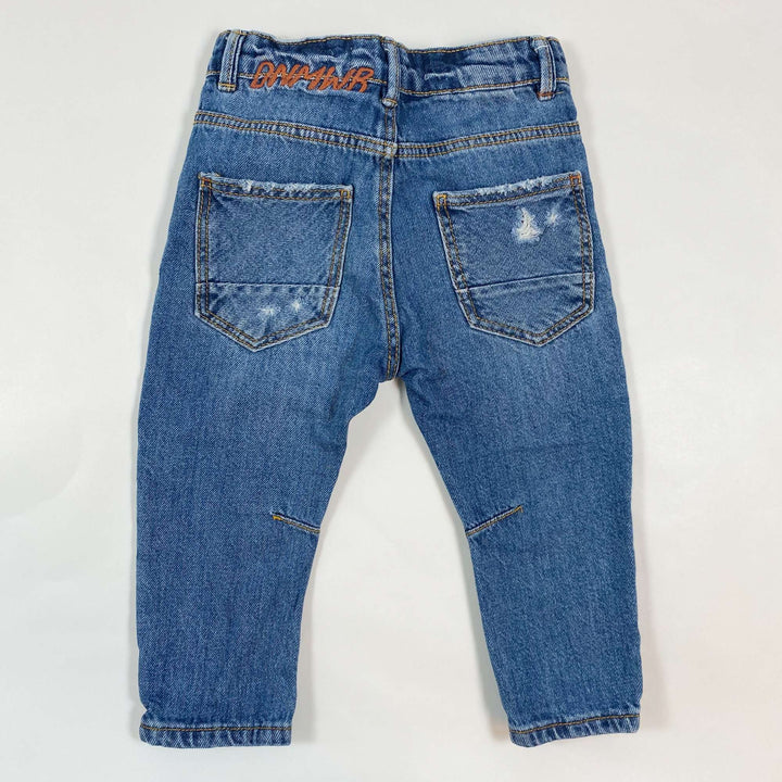 Zara blue distressed jeans 12-18M/86 2