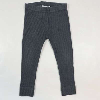 Jamie Kay grey ribbed modal  leggings 2Y 1