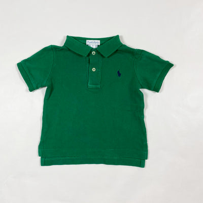 Ralph Lauren bottle green polo shirt 12M 1