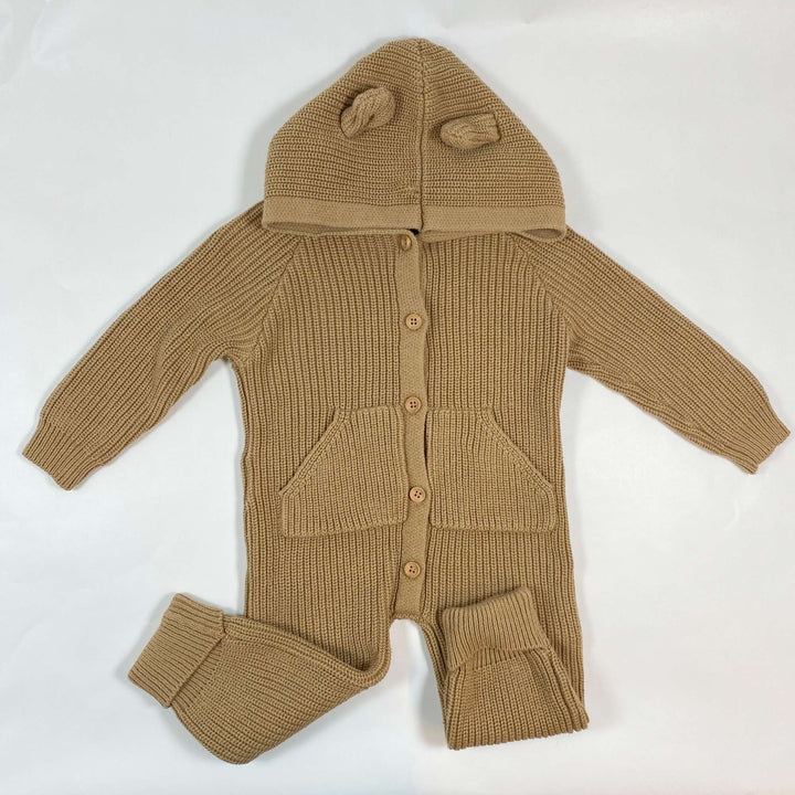 Jamie Kay soft brown heavy knit jumpsuit 2Y 1