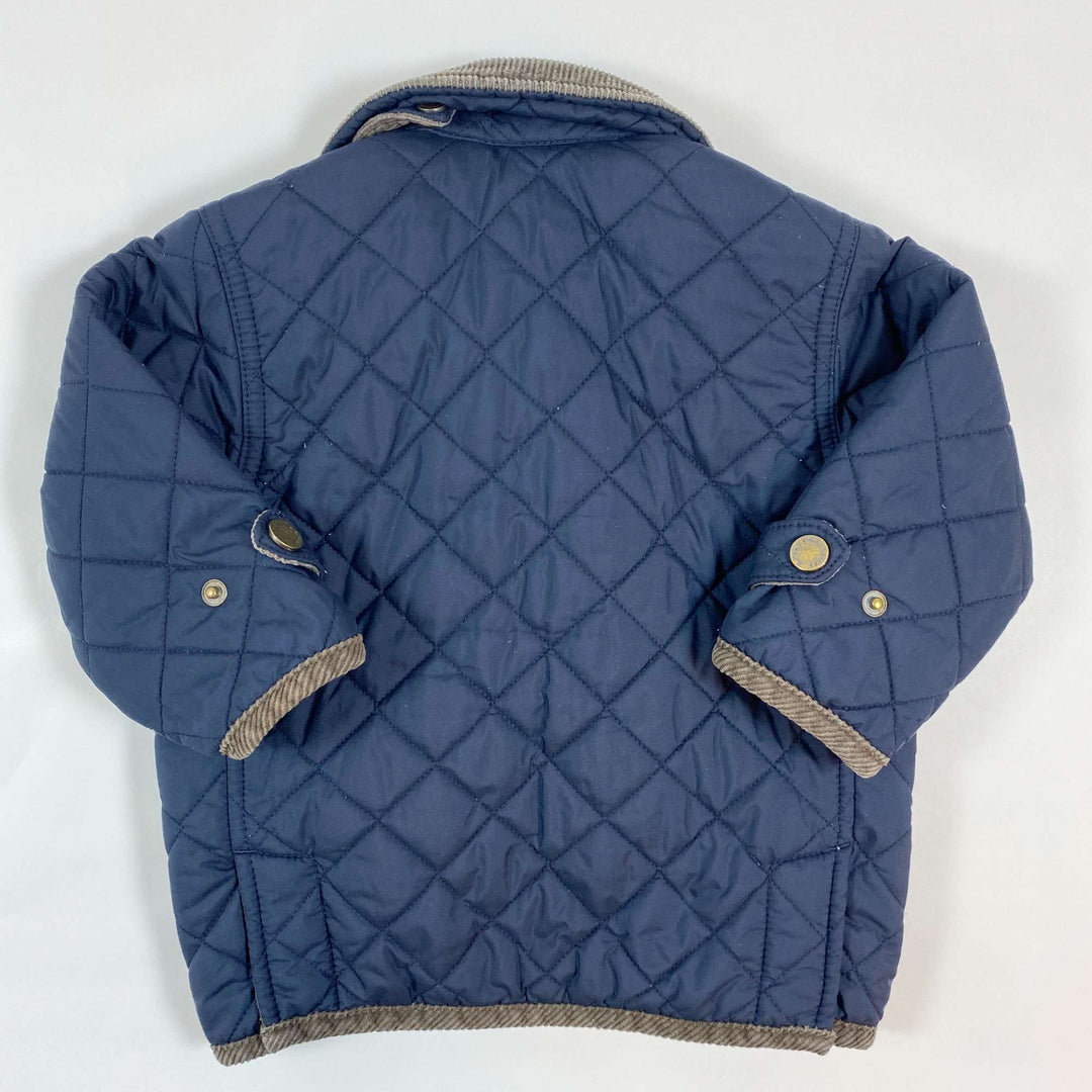 Ralph Lauren navy quilted transition jacket 12M 2