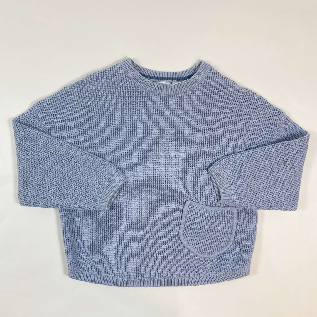 Zara light blue waffle knit 2-3Y/98 1