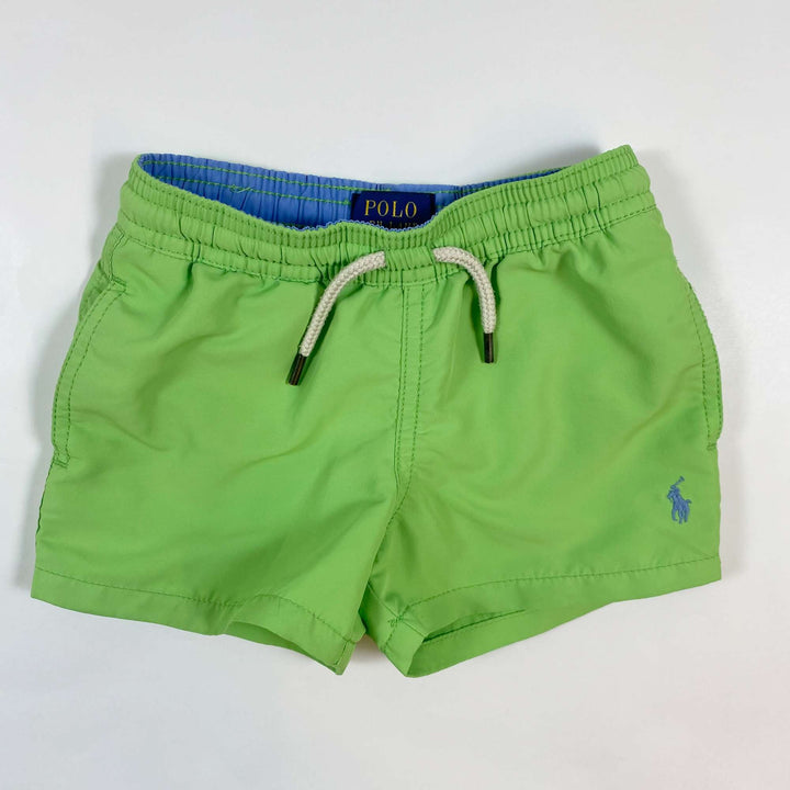 Ralph Lauren neon green swim shorts 2Y 2