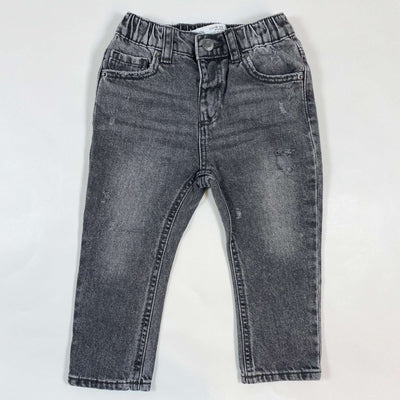 Zara faded black distressed jeans 18-24M/92 1