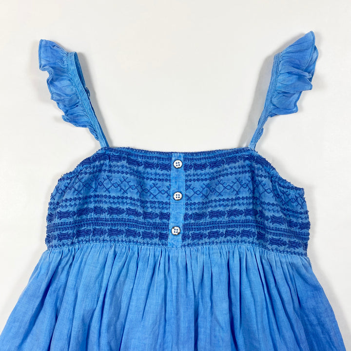 Pepe Jeans sky blue smocked summer dress 10/140 3