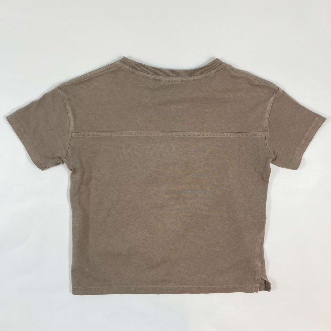 Zara brown print t-shirt 18-24M/92 2