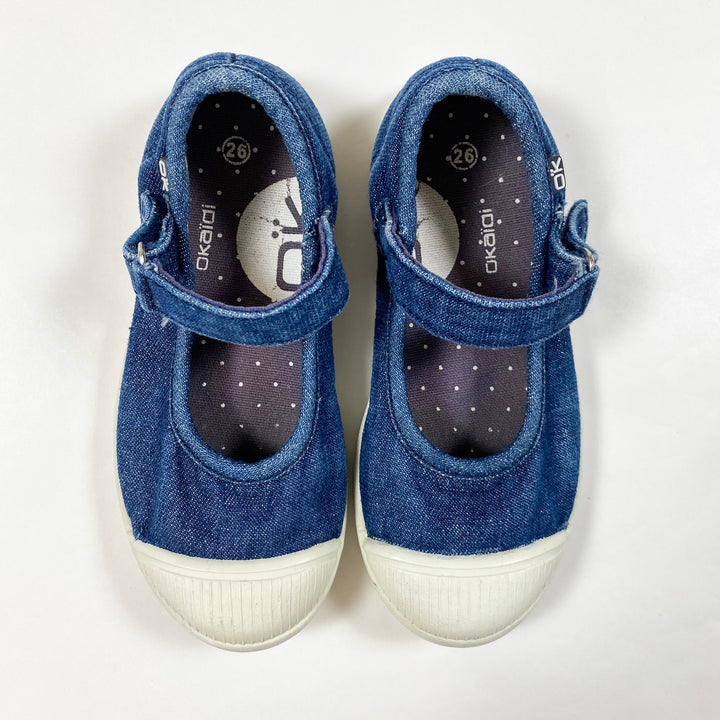 Okaïdi denim glitter summer shoes 26 2