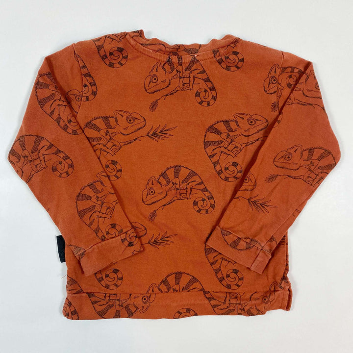 Sproet & Sprout rust chameleon print t-shirt 6/12M 2