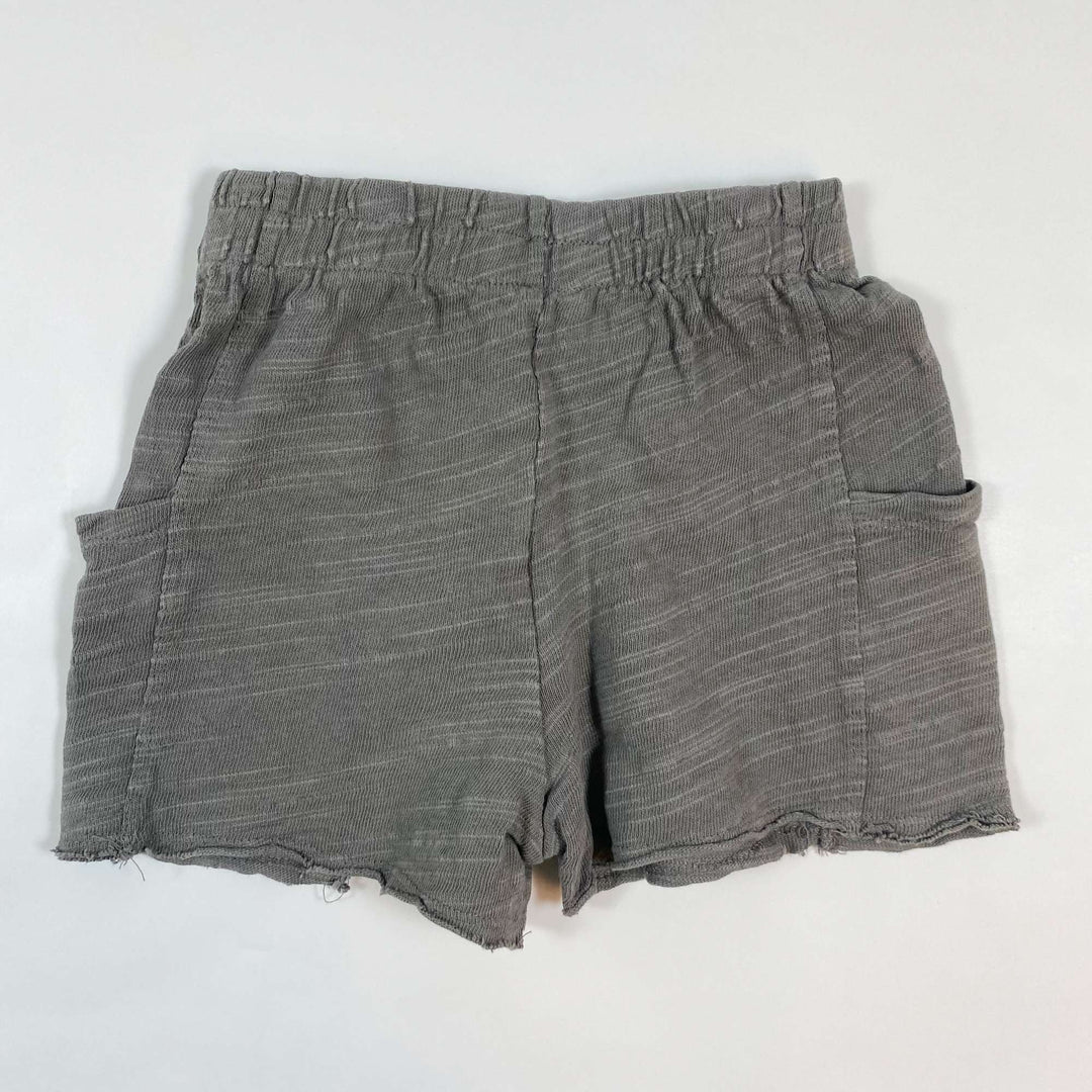 Play Up grey recycled organic cotton shorts 36M 2