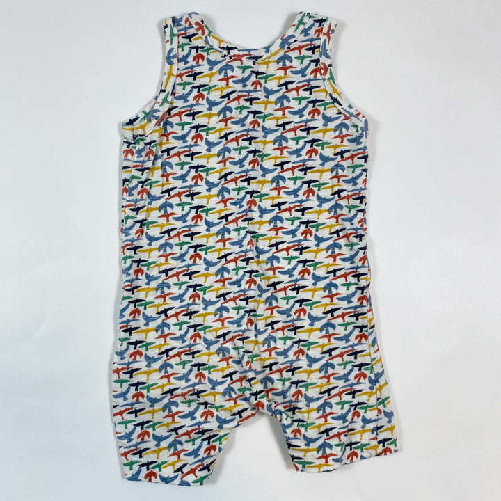 Sense Organics bird print jumpsuit 6-9M/74 3