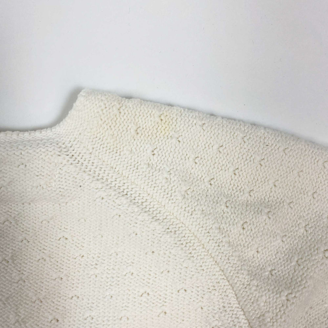 Zara white knit baby set 0-1M/56 4