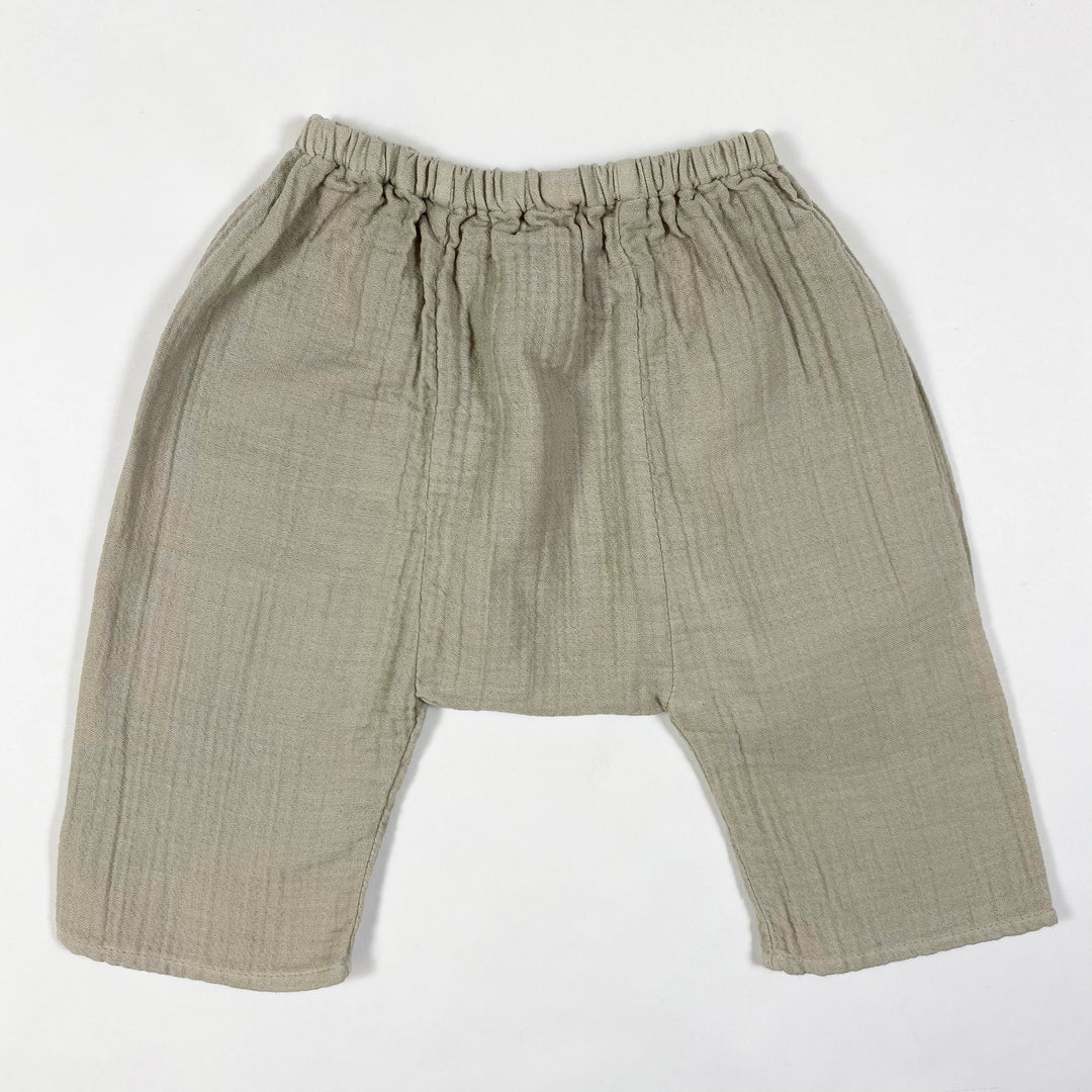 Bonton dune Sarouel muslin pants Second Season 6M