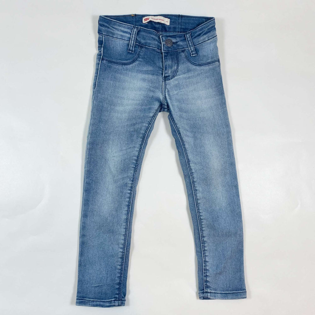 Levis stonewashed slim fit jeans 4Y 1