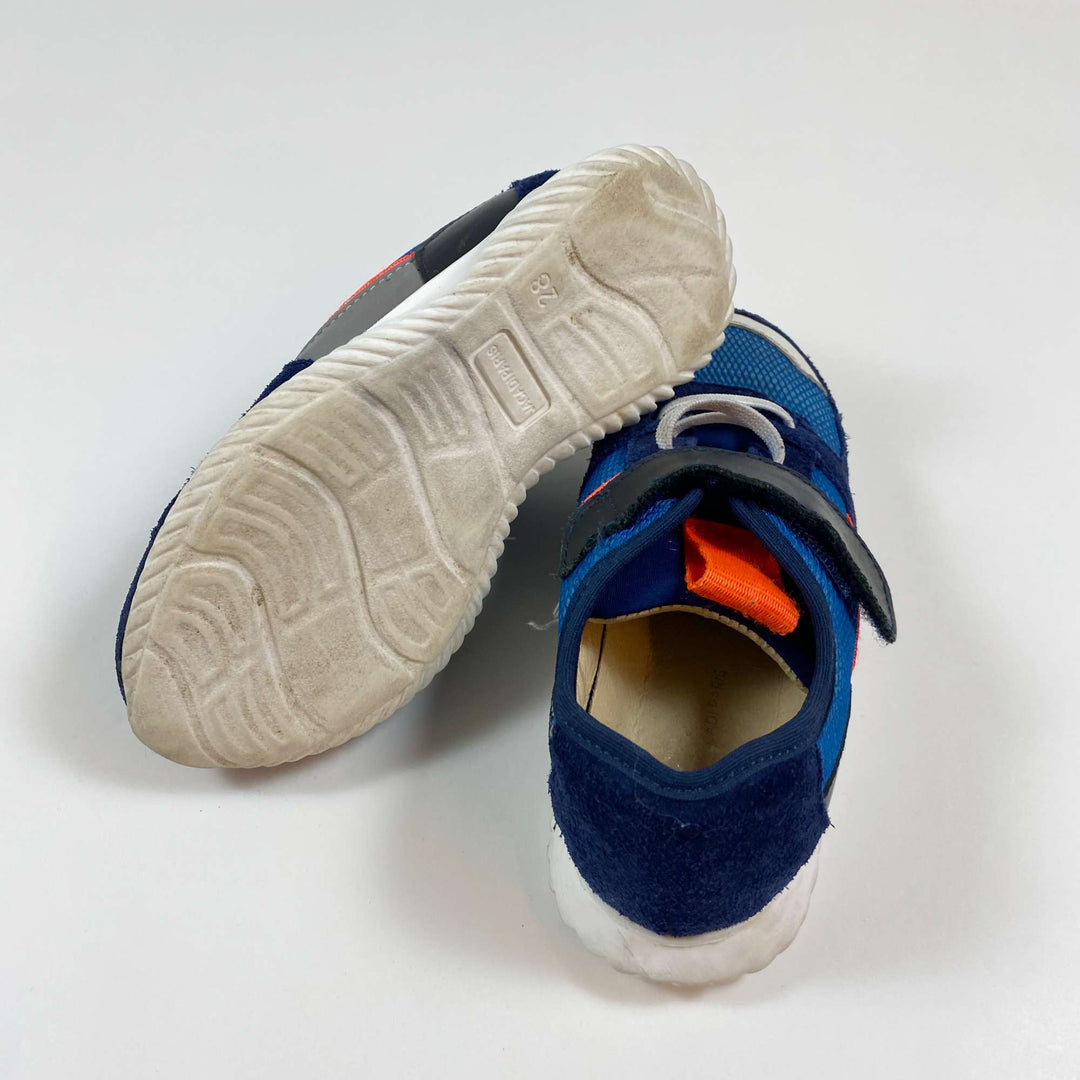 Jacadi navy/blue suede detail sneaker 28 3