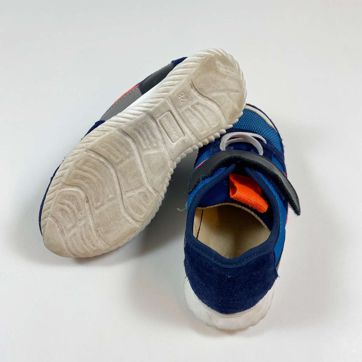 Jacadi navy/blue suede detail sneaker 28 3