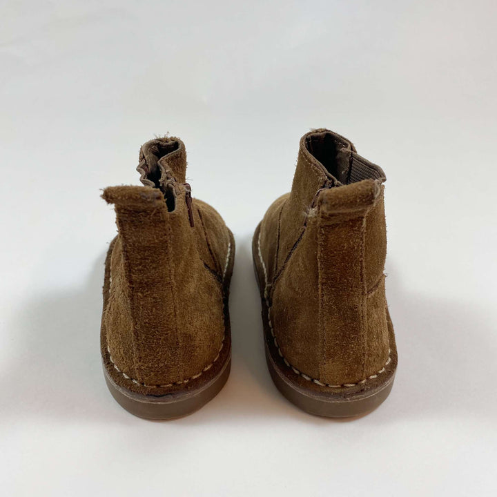 Zara camel suede boots 23 3