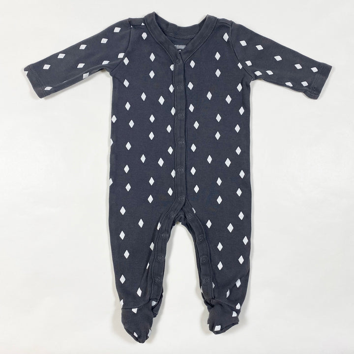 Gymboree grey diamond print pyjama NB 4