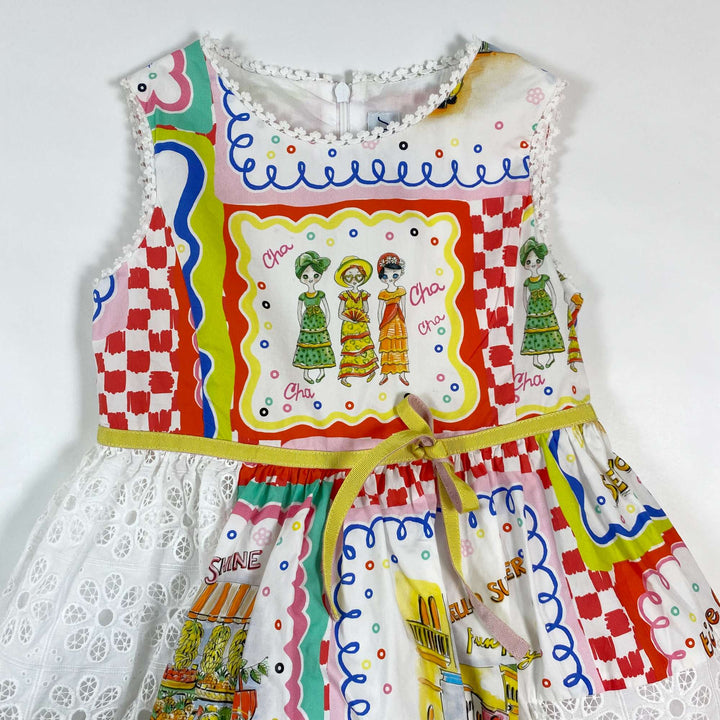 Simonetta cha cha cha summer dress 6Y 2