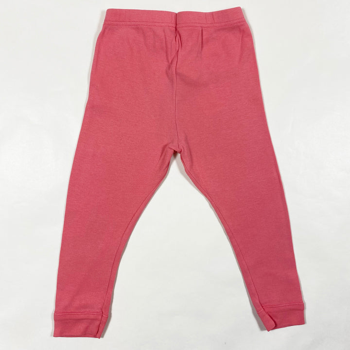 Petit Bateau dark pink leggings 18M/81 2