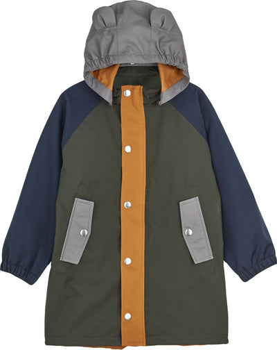 Liewood Blake toddler soft shell jacket Hunter Green Second Season diff. sizes 1