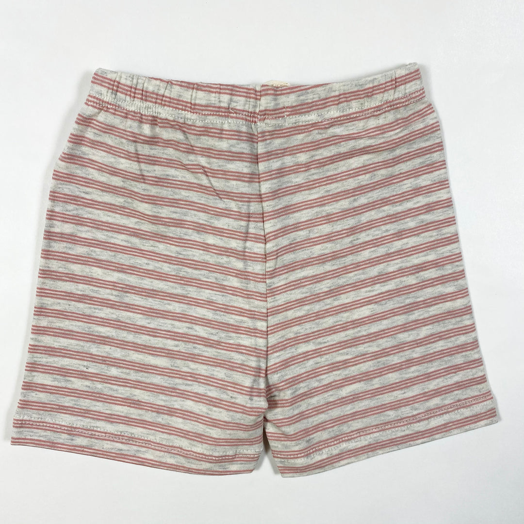1+ in the Family narbonne rose striped shorts Second Season 12M