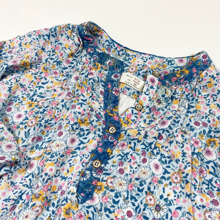 Zara bue floral tunic 9-12M/80 2