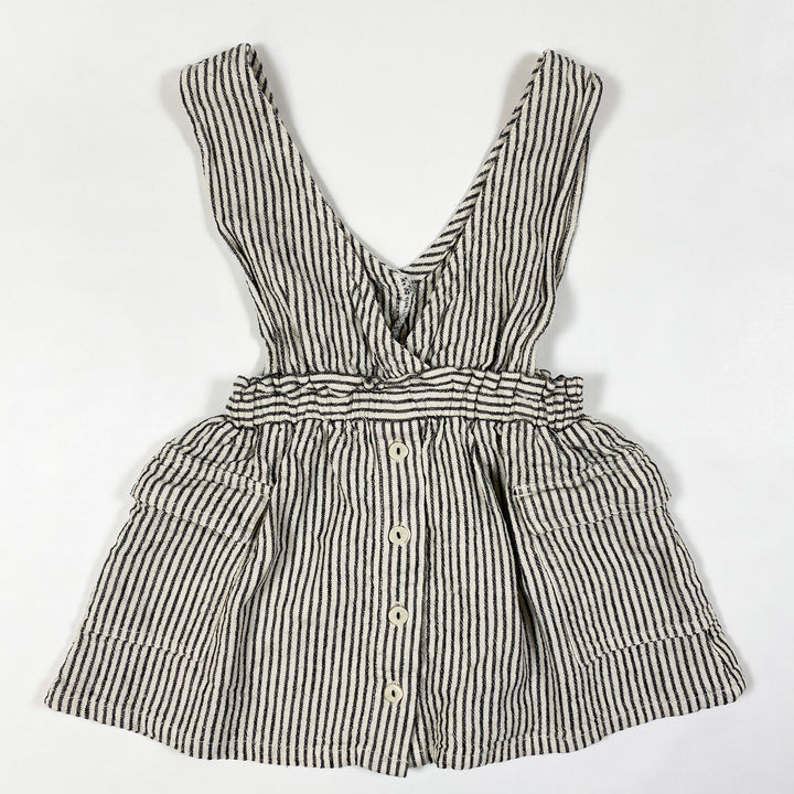 Zara striped pinafore 12-18M/86