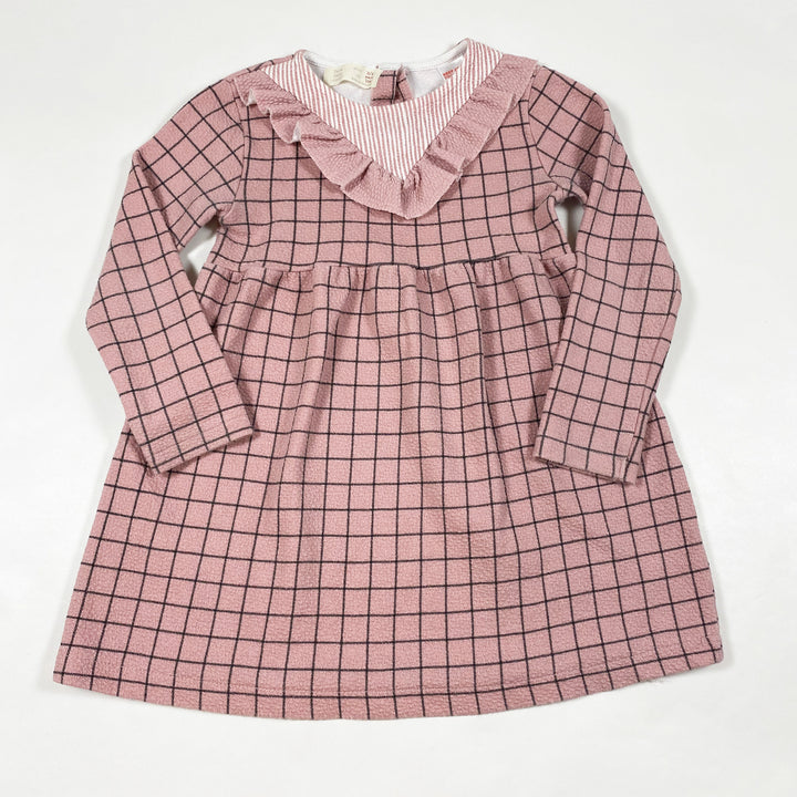 Zara dark blush square dress 3/4Y 1